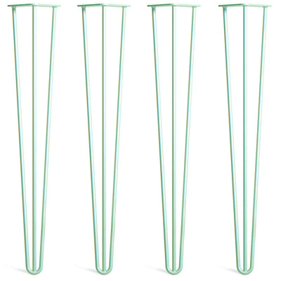 Pastel Green Hairpin Legs