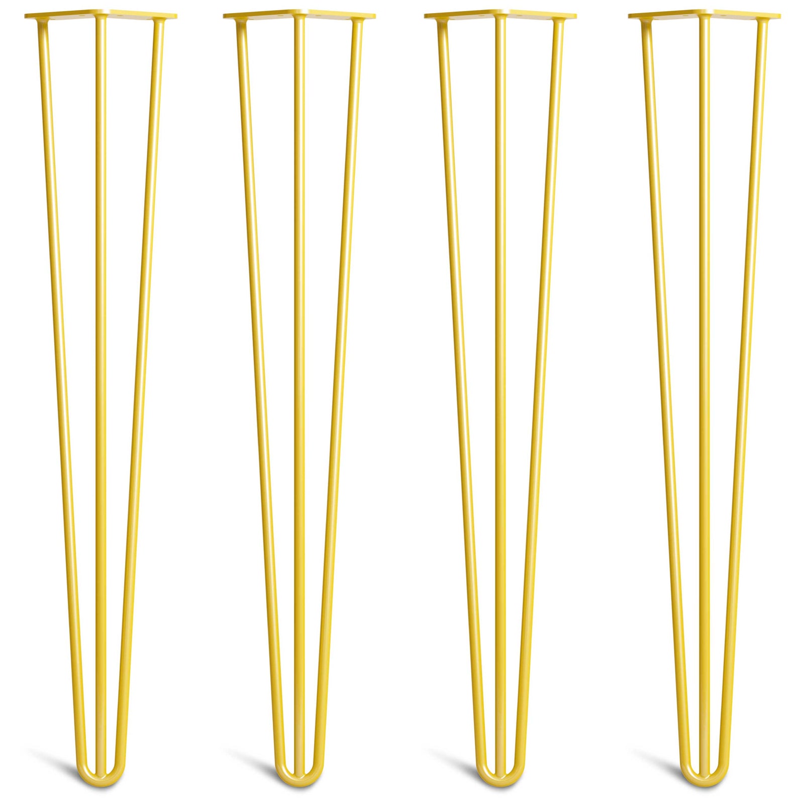 Gelbe Haarnadelbeine