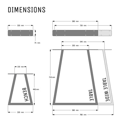 dimensions